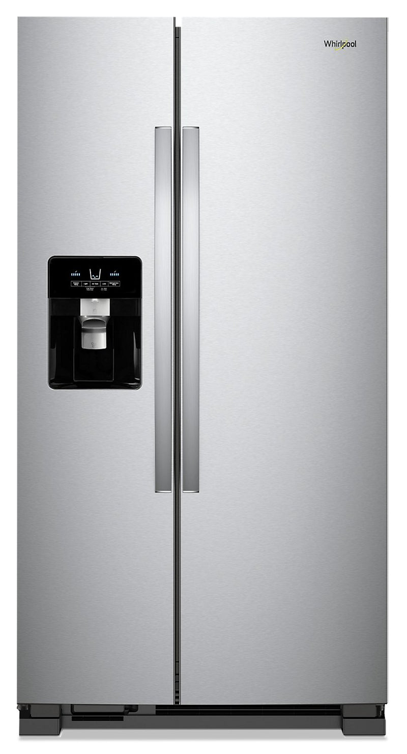 Whirlpool 25 Cu. Ft. Side-by-Side Refrigerator - WRS555SIHZ|Réfrigérateur Whirlpool de 25 pi3 à compartiments juxtaposés - WRS555SIHZ|WRS555HZ