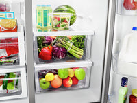 Whirlpool 21 Cu. Ft. Counter-Depth Side-by-Side Refrigerator - WRS571CIHB|Réfrigérateur Whirlpool de 21 pi³ de profondeur comptoir à compartiments juxtaposés - WRS571CIHB|WRS571HB