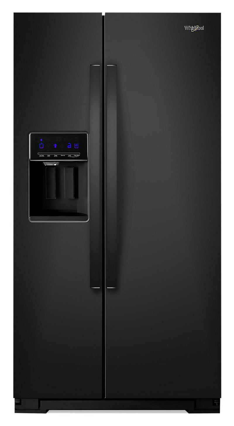 Whirlpool 21 Cu. Ft. Counter-Depth Side-by-Side Refrigerator - WRS571CIHB|Réfrigérateur Whirlpool de 21 pi³ de profondeur comptoir à compartiments juxtaposés - WRS571CIHB|WRS571HB