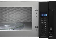 Whirlpool 1.1 Cu. Ft. Low-Profile Microwave Hood Combination - YWML75011HB|Whirlpool Four micro-ondes 1,1 pi³ - YWML75011HB|YWML75HB