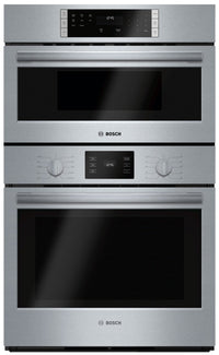 Bosch 30" Microwave Combination Wall Oven 500 Series – HBL57M52UC|Four mural combiné avec four à micro-ondes Bosch de série 500 de 30 po - HBL57M52UC|HBL57M52