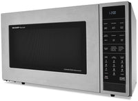 SHARP 1.5 Cu. Ft. Countertop Convection Microwave Oven - SMC1585BS|Four À Micro-ondes Sharp À Convection - SMC1585BS|SMC1585S