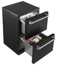 Café 5.7 Cu. Ft. Built-In Dual-Drawer Refrigerator - CDE06RP3ND1 | Réfrigérateur encastré Café de 5,7 pi³ à deux tiroirs - CDE06RP3ND1 | CDE06RPD