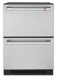 Café 5.7 Cu. Ft. Built-In Dual-Drawer Refrigerator - CDE06RP2NS1 | Réfrigérateur encastré Café de 5,7 pi³ à deux tiroirs - CDE06RP2NS1 | CDE06RPS