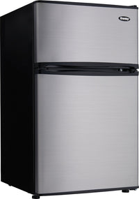 Danby 3.2 Cu. Ft. Compact Refrigerator with Freezer – DCR031B1BSLDD|Réfrigérateur compact Danby de 3,2 pi3 avec congélateur - DCR031B1BSLDD|DCR031B1S