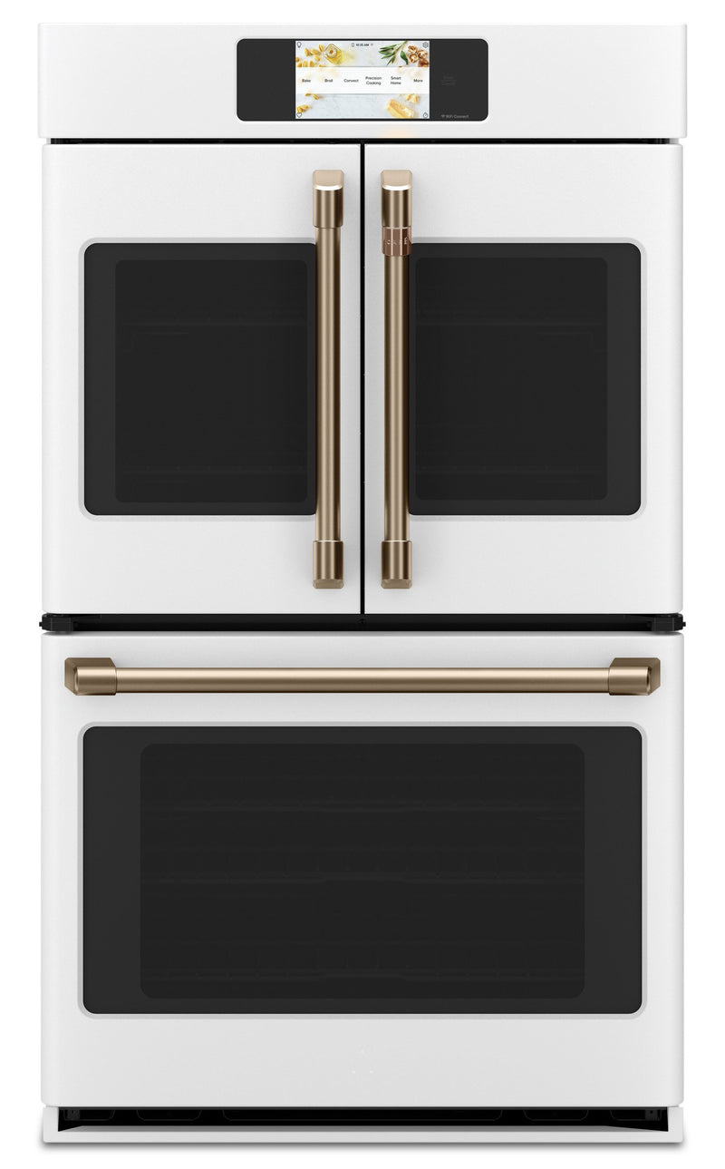 Café Professional Series 30" Smart Built-In French-Door Double Wall Oven - CTD90FP4NW2 | Four mural double intelligent encastré 30 po série Café Professional à portes françaises - CTD90FP4NW2 | CTD90FP4