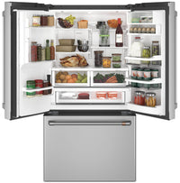 Café 22.2 Cu. Ft. French-Door Refrigerator with Hot Water Dispenser - CYE22TP2MS1|Réfrigérateur Café de 22,2 pi³ à portes françaises avec distributeur d'eau chaude - CYE22TP2MS1|CYE22TPS