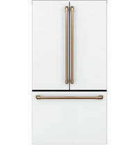 Café 23.2 Cu. Ft. French-Door Counter-Depth Refrigerator - CWE23SP4MW2|Réfrigérateur Café de 23,2 pi³ à portes françaises de profondeur comptoir - CWE23SP4MW2|CWE23SMW