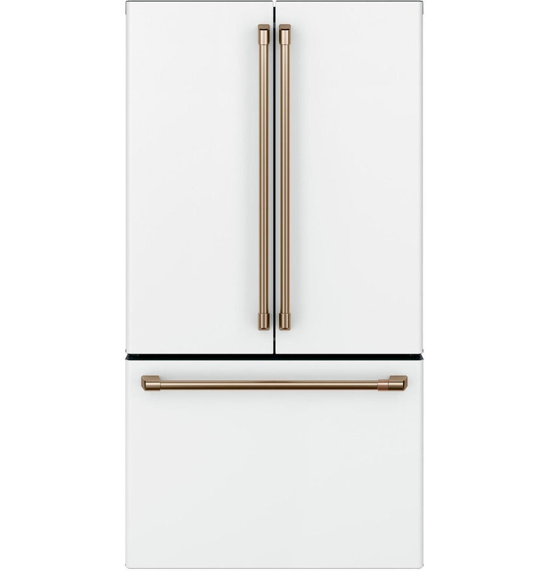 Café 23.2 Cu. Ft. French-Door Counter-Depth Refrigerator - CWE23SP4MW2|Réfrigérateur Café de 23,2 pi³ à portes françaises de profondeur comptoir - CWE23SP4MW2|CWE23SMW