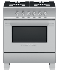 Fisher & Paykel Stainless Steel Range-OR30SCG4X1