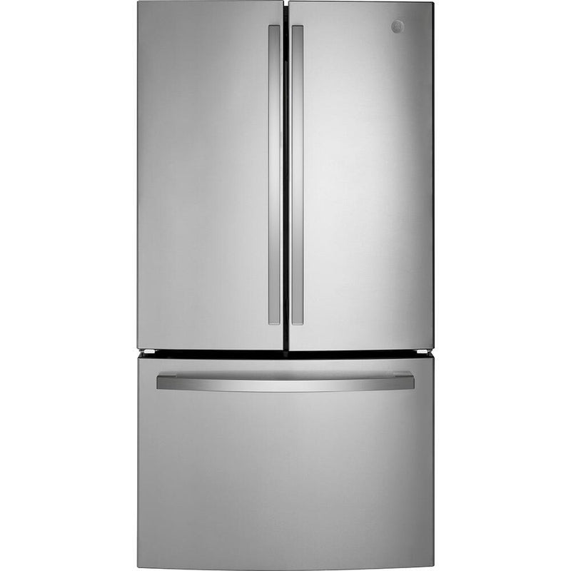 GE 27 Cu. Ft. French-Door Refrigerator with Internal Water Dispenser - GNE27JYMFS | Réfrigérateur GE de 27 pi³ à portes françaises avec distributeur d'eau interne – GNE27JYMFS | GNE27JYS