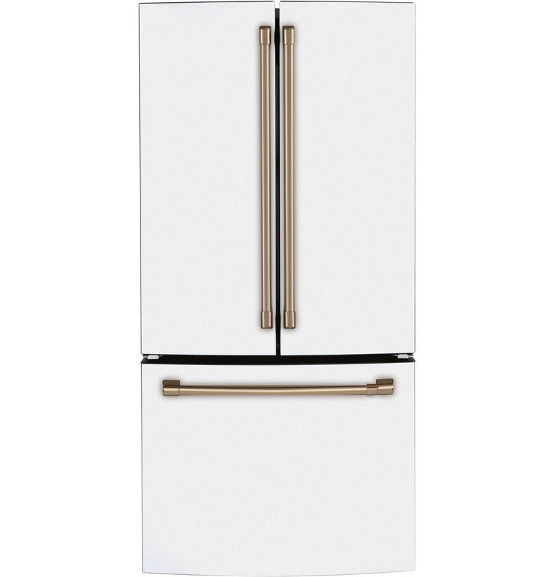 Café 18.6 Cu. Ft. French-Door Counter-Depth Refrigerator - CWE19SP4NW2|Réfrigérateur Café de 18,6 pi³ à portes françaises de profondeur comptoir - CWE19SP4NW2|CWE19SPW