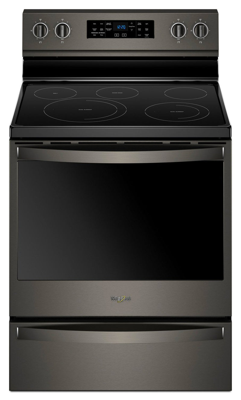 Whirlpool 6.4 Cu. Ft. Freestanding Electric Range with Frozen Bake™ Technology - YWFE775H0HV|Cuisinière électrique non encastrée Whirlpool, technologie Frozen Bake™, 6,4 pi3 - YWFE775H0HV|YWFE775V