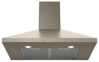 GE 30" Wall-Mount Pyramid Chimney Range Hood – JVW5301EJESC|Hotte cheminée murale de style pyramidal GE de 30 po - JVW5301EJESC|JVW5301E