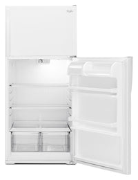 Whirlpool 14 Cu. Ft. Top-Freezer Refrigerator - WRT134TFDW|Réfrigérateur Whirlpool de 14 pi³ à congélateur supérieur - WRT134TFDW|WRT134TFW