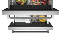 KitchenAid 4.2 Cu. Ft. Under-Counter Refrigerator and Freezer - KUDF204KSB | Réfrigérateur et congélateur sous le comptoir KitchenAid de 4,2 pi3 - KUDF204KSB | KUDF20KS