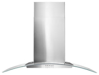 Whirlpool 36" Wall Canopy Range Hood - WVW51UC6FS|Hotte murale Whirlpool de 36 pouces - WVW51UC6FS  |WVW51U6S