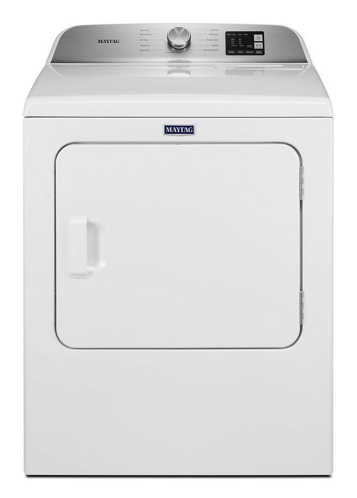 Maytag White Dryer-YMED6200KW