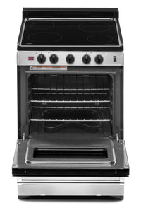 Whirlpool 24" 3.0 Cu. Ft. Freestanding Electric Range - YWFE50M4HS|Cuisinière électrique amovible Whirlpool de 24 po et 3 pi³ - YWFE50M4HS|YWFE50HS