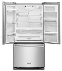 KitchenAid 22.1 Cu. Ft. French-Door Refrigerator with Interior Water Dispenser - KRFF302ESS|Réfrigérateur KitchenAid de 22,1 pi³ à portes françaises avec distributeur - KRFF302ESS|KRFF302S