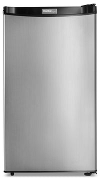 Danby Compact Refrigerator - DCR032A2BSLDD|Réfrigérateur compact Danby de 3,2 pi³ - noir avec porte en acier impeccable|DCR032A2S