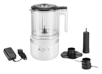 KitchenAid 5-Cup Cordless Food Chopper - KFCB519WH | Hachoir sans fil KitchenAid de 5 tasses - KFCB519WH | KFCB519W