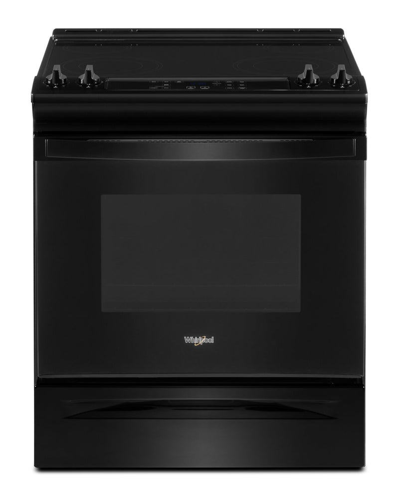 Whirlpool 4.8 Cu. Ft. Electric Range with Frozen Bake™ - YWEE515S0LB | Cuisinière électrique Whirlpool de 4,8 pi3 avec technologie Frozen BakeMC - YWEE515S0LB | YWEE515B