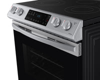 Samsung 6.3 Cu. Ft. Electric Range with Wi-Fi Connect - NE63T8111SS/AC | Cuisinière électrique encastrée Samsung de 6,3 pi³ avec connectivité Wi-Fi – NE63T8111SS/AC | NE63T81S