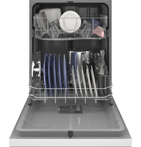 GE 24" Built-In Dishwasher with Front Controls - GDF510PGRWW | Lave-vaisselle encastré GE de 24 po avec commandes à l’avant – GDF510PGRWW | GDF510PW