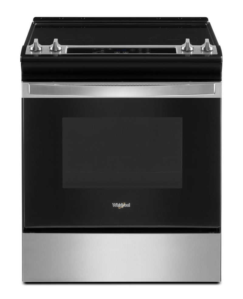 Whirlpool 4.8 Cu. Ft. Electric Range with Frozen Bake™ - YWEE515S0LS | Cuisinière électrique Whirlpool de 4,8 pi3 avec technologie Frozen BakeMC - YWEE515S0LS | YWEE515S