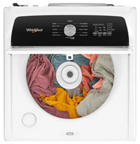 Whirlpool 5.2 Cu. Ft. Top-Load Washer with Built-In Faucet - WTW5015LW | Laveuse Whirlpool de 5,2 pi3 à chargement par le haut avec robinet intégré - WTW5015LW | WTW5015W