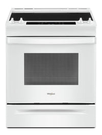 Whirlpool 4.8 Cu. Ft. Electric Range with Frozen Bake™ - YWEE515S0LW | Cuisinière électrique Whirlpool de 4,8 pi3 avec technologie Frozen BakeMC - YWEE515S0LW | YWEE515W