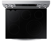 Samsung 6.3 Cu. Ft. Electric Range - NE63A6751SS/AC | Cuisinière électrique Samsung de 6,3 pi3 – NE63A6751SS/AC | NE63A51S