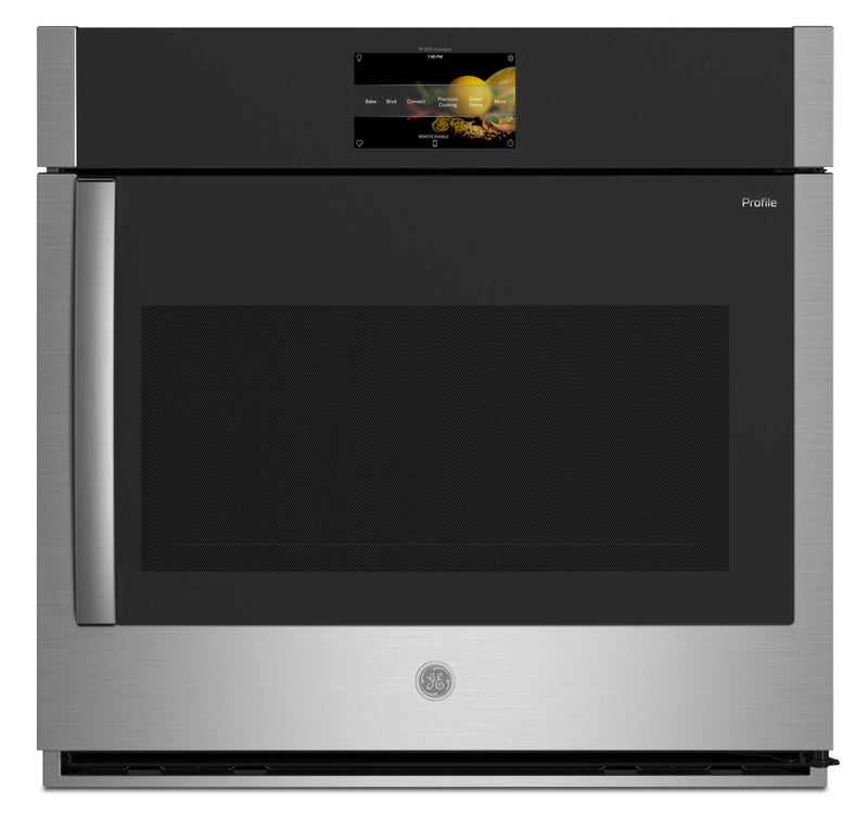 GE Profile 5 Cu. Ft. Wall Oven with Right-Hand Swing Door - PTS700RSNSS | Four mural GE ProfileMC de 5 pi3 avec charnières de porte à droite - PTS700RSNSS | PTS700RS