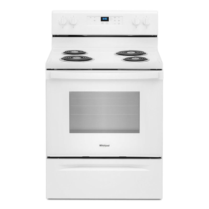 Whirlpool 4.8 Cu. Ft. Freestanding Electric Range - YWFC150M0JW | Cuisinière électrique amovible Whirlpool de 4,8 pi³ - YWFC150M0JW | YWFC15JW