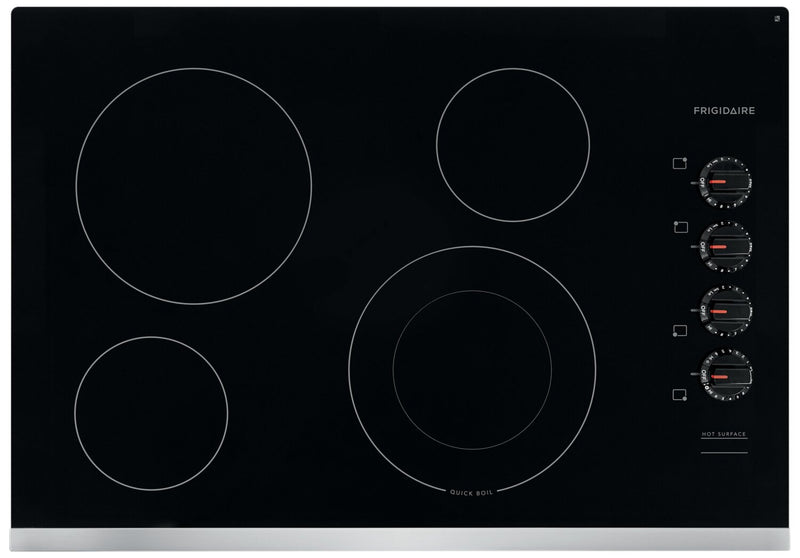 Frigidaire 30" Electric Cooktop - FFEC3025US | Surface de cuisson électrique Frigidaire de 30 po – FFEC3025US | FFEC302S