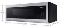 Samsung 1.1 Cu. Ft. Low-Profile Over-the-Range Microwave - ME11A7710DS/AC | Four à micro-ondes à hotte intégrée à profil bas Samsung de 1,1 pi³ - ME11A7710DS/AC | ME11A77S