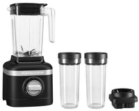 KitchenAid K150 3-Speed Ice Crushing Blender with 2 Personal Blender Jars - KSB1332BM | Mélangeur KitchenAid K150 3 vitesses, broyeur à glace et 2 gobelets mélangeurs individuels-KSB1332BM | KSB1332B