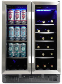 Silhouette Emmental 5.1 Cu. Ft. Dual Zone French-Door Beverage Centre - SBC051D1BSS | Refroidisseur à boissons Silhouette Emmental de 5,1 pi3 à portes françaises à 2 zones - SBC051D1BSS | SBC051DS