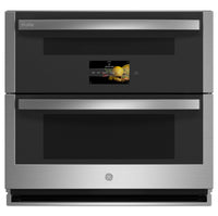 GE Profile 5 Cu. Ft. Twin Flex Built-In Double Wall Oven - PTS9200SNSS | Four mural double encastré Twin Flex GE ProfileMC de 5 pi3 - PTS9200SNSS | PTS9200S