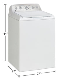 GE 4.9 Cu. FT. Top Load Washer with SaniFresh Cycle - GTW490BMRWS | Laveuse GE à chargement par le haut de 4,9 pi3 avec cycle SaniFresh – GTW490BMRWS | GTW490BW