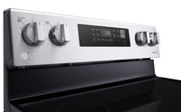 LG 6.3 Cu. Ft. Smart Electric Freestanding Range - LREL6321S | Cuisinière électrique intelligente amovible de LG de 6,3 pi³ – LREL6321S | LREL631S