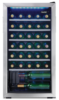 Danby 3.3 Cu. Ft. 36-Bottle Wine Cooler - DWC93BLSDBR1 | Refroidisseur à vin Danby de 3,3 pi3 à 36 bouteilles – DWC93BLSDBR1 | DWC93BLD