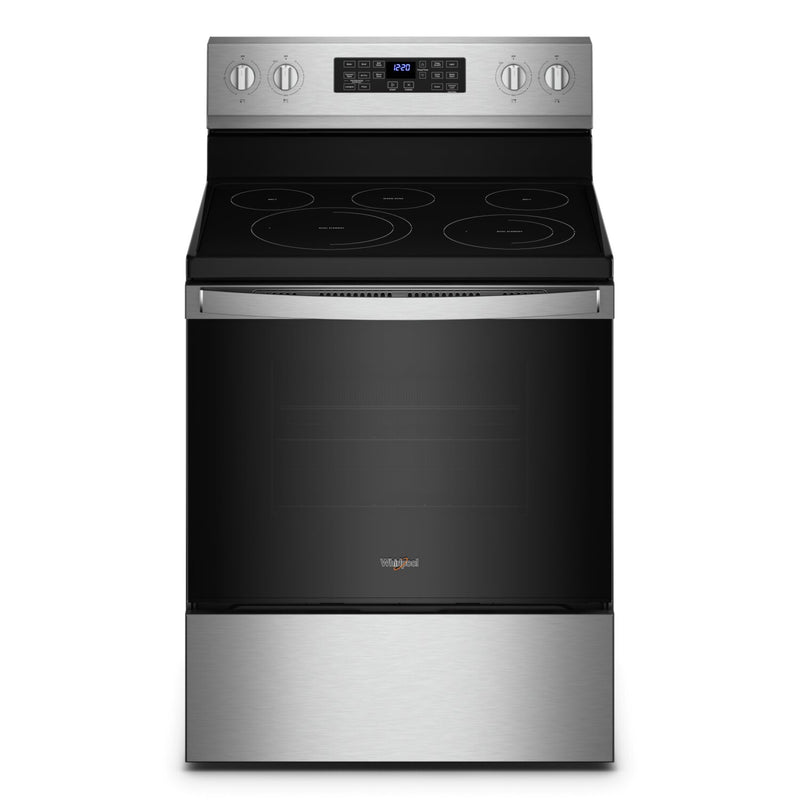 Whirlpool 5.3 Cu. Ft. Electric Range with 5-in-1 Air Fry Oven - YWFE550S0LZ | Cuisinière électrique Whirlpool de 5,3 pi3 avec option de friture à air 5 en 1 - YWFE550S0LZ | YWFE55LZ