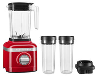 KitchenAid K150 3-Speed Ice Crushing Blender with 2 Personal Blender Jars - KSB1332PA | Mélangeur KitchenAid K150 3 vitesses, broyeur à glace et 2 gobelets mélangeurs individuels-KSB1332PA | KSB1332P