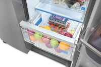 Frigidaire 22.3 Cu. Ft. Counter Depth Side-by-Side Refrigerator - GRSC2352AF | Réfrigérateur Frigidaire de 22,3 pi³ de profondeur comptoir à compartiments juxtaposés – GRSC2352AF | GRSC235F