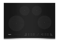 Whirlpool 30" Electronic Induction Cooktop - WCI55US0JS | Surface de cuisson électrique à induction Whirlpool de 30 po - WCI55US0JS | WCI55USS