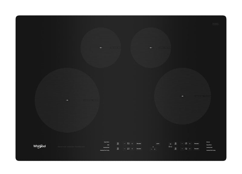 Whirlpool 30" Electronic Induction Cooktop - WCI55US0JB | Surface de cuisson électrique à induction Whirlpool de 30 po - WCI55US0JB | WCI55USB