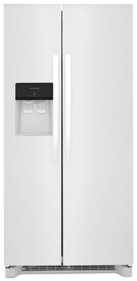 Frigidaire 22.3 Cu. Ft. Side-by-Side Refrigerator - FRSS2323AW | Réfrigérateur Frigidaire de 22,3 pi³ à compartiments juxtaposés - FRSS2323AW | FRSS232W