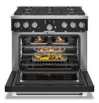 Café 6.2 Cu. Ft. Smart Commercial-Style 6-Burner Gas Range - CGY366P3TD1 | Cuisinière à gaz intelligente Café de style commercial de 6,2 pi3 à 6 brûleurs - CGY366P3TD1 | CGY366TD